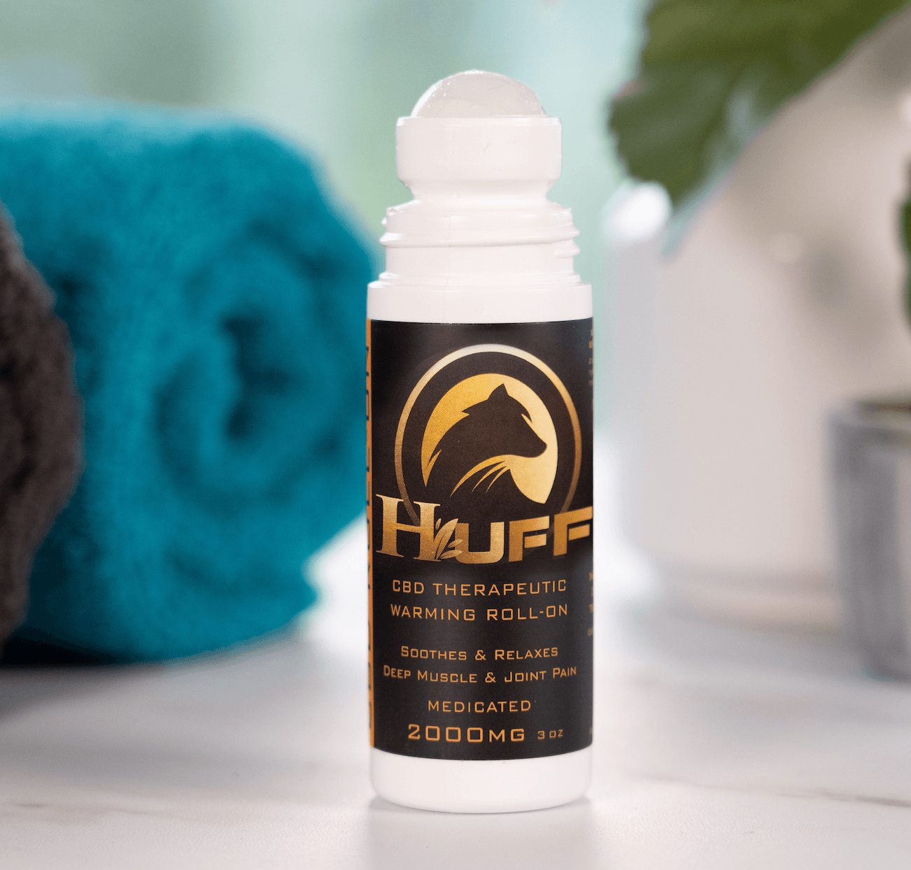 Huff Hemp | Heating Roll-On 2000mg - HUFF HEMP